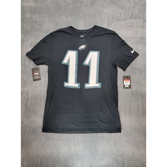 Nike Philadelphia Eagles Carson Wentz #11 NFL Nike Tee Shirt Mens Large - Picture 4 of 8